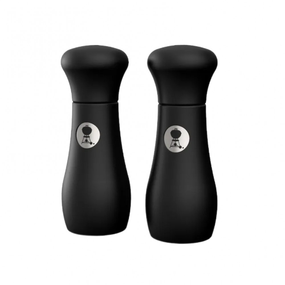 Солонка и перечница Weber, черные, высота 10см - 17275-w