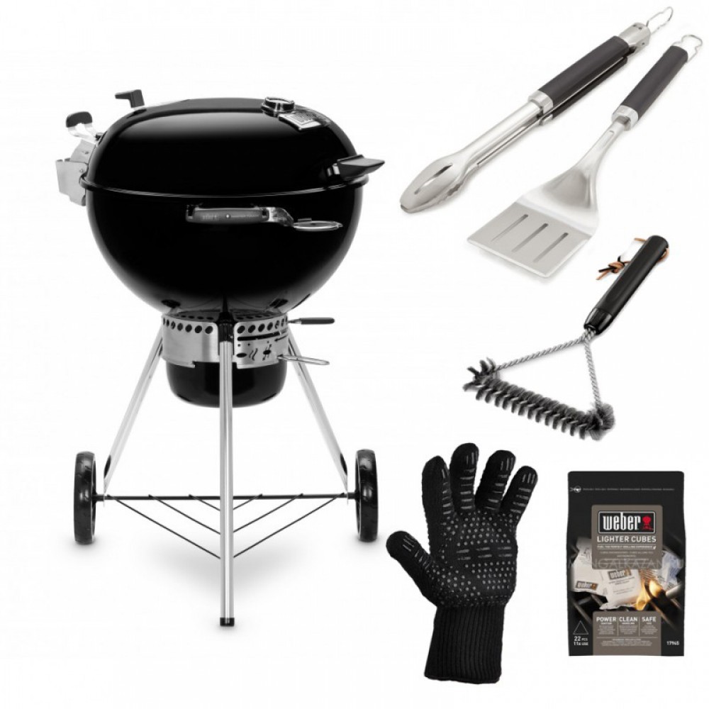 КОМПЛЕКТ. Угольный гриль WEBER MASTER-TOUCH Premium SE E-5775 - 174010041