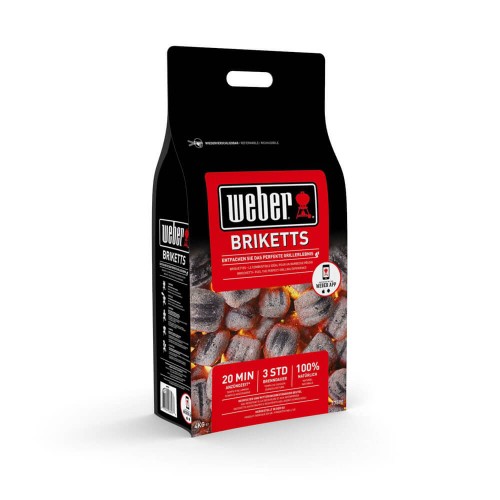 Угольные брикеты для гриля Weber, 4 кг