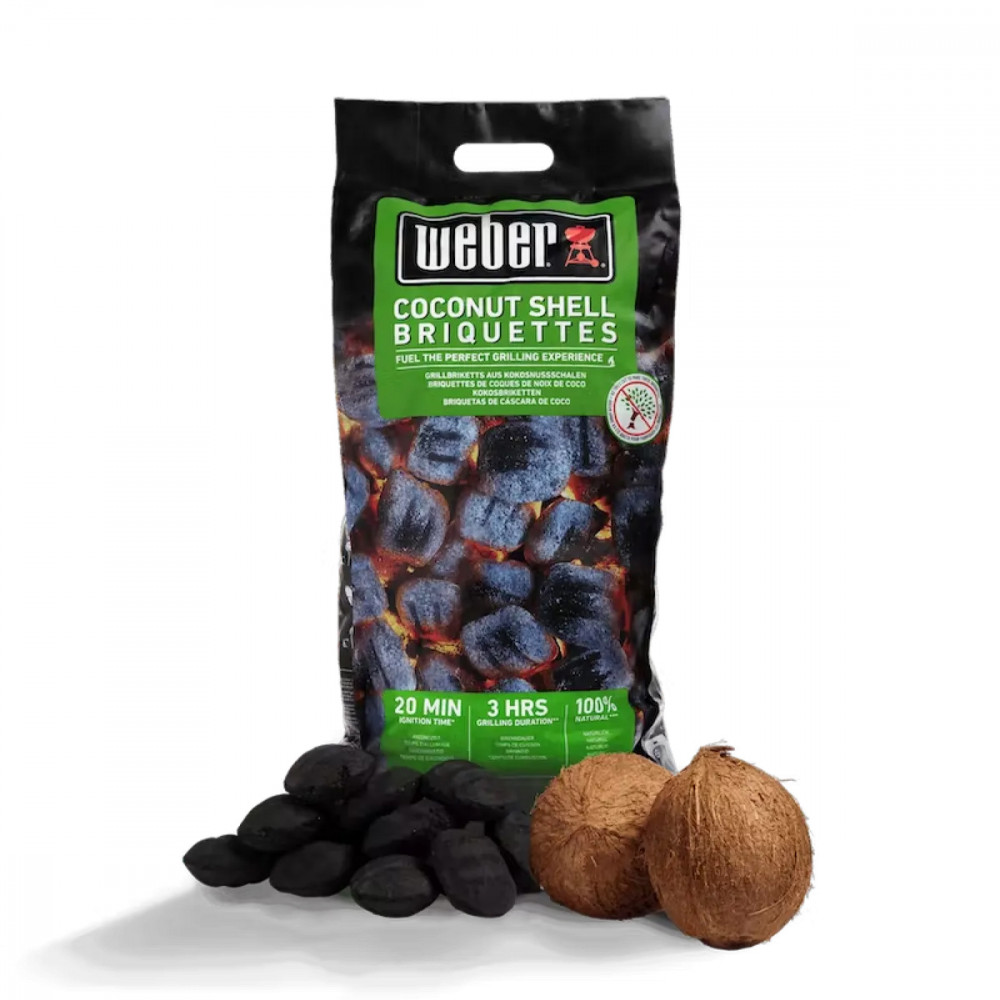Брикеты из кокосовой стружки Weber, 4 кг - 18401