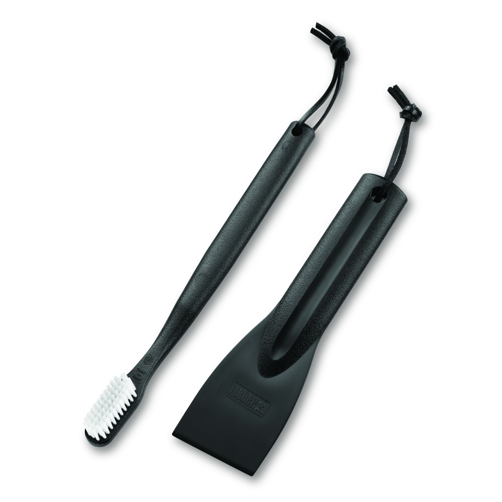 Щетка гибкая и шкребок для чистки газового гриля WEBER - 6202