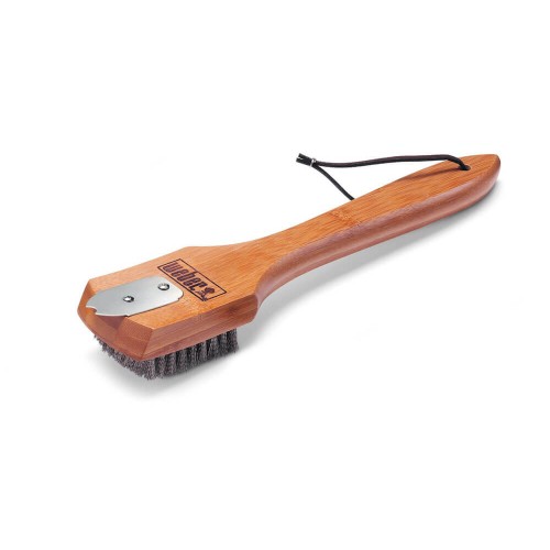 Щетка для чистки гриля с деревяной ручкой Weber