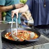Чугунная сковорода Вок со вставкой-пароваркой и крышкой для Weber Gourmet BBQ System - 8856 фото_3 